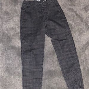 Abercrombie Kids Plaid Joggers